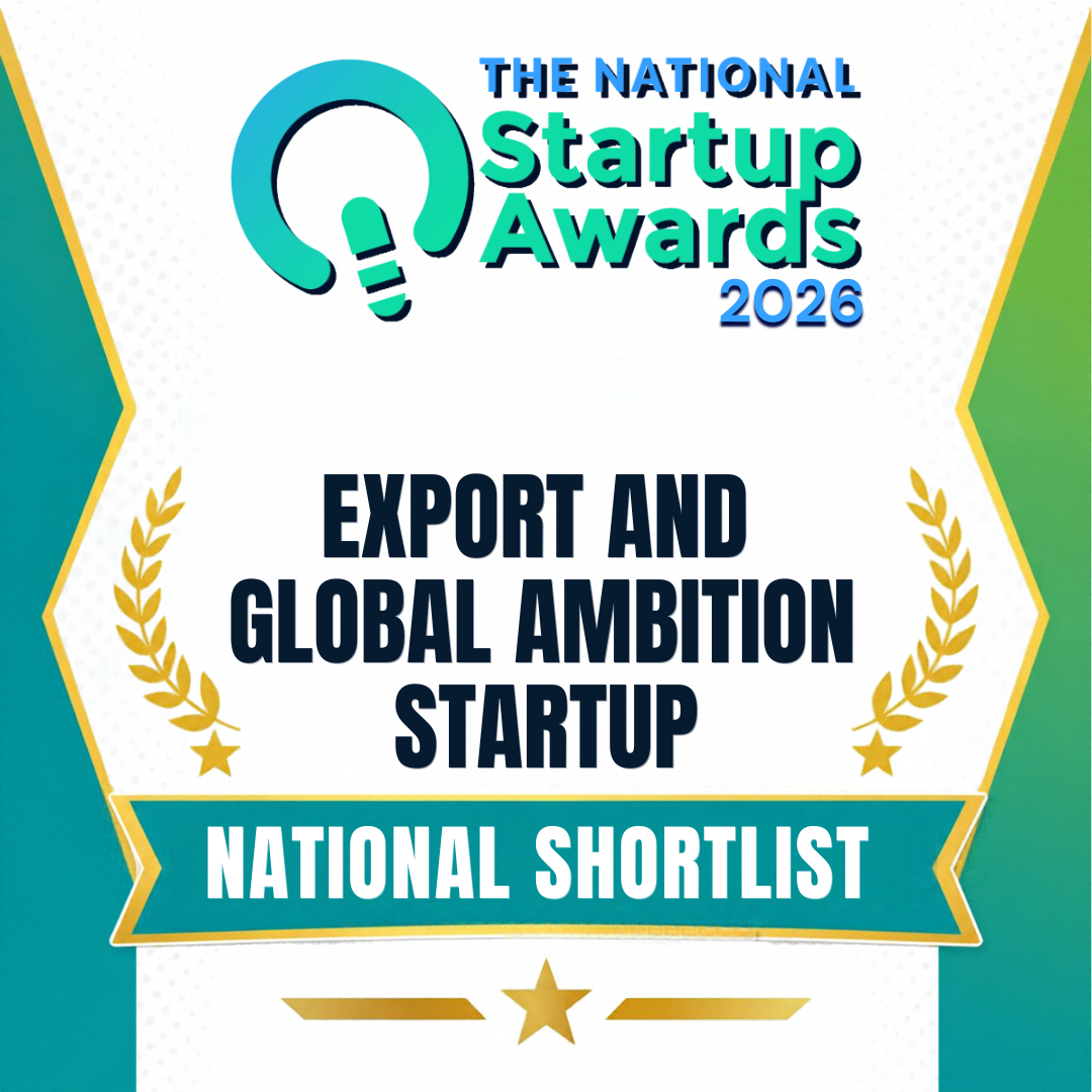 Export & Global Ambition Startup – national shortlist badge