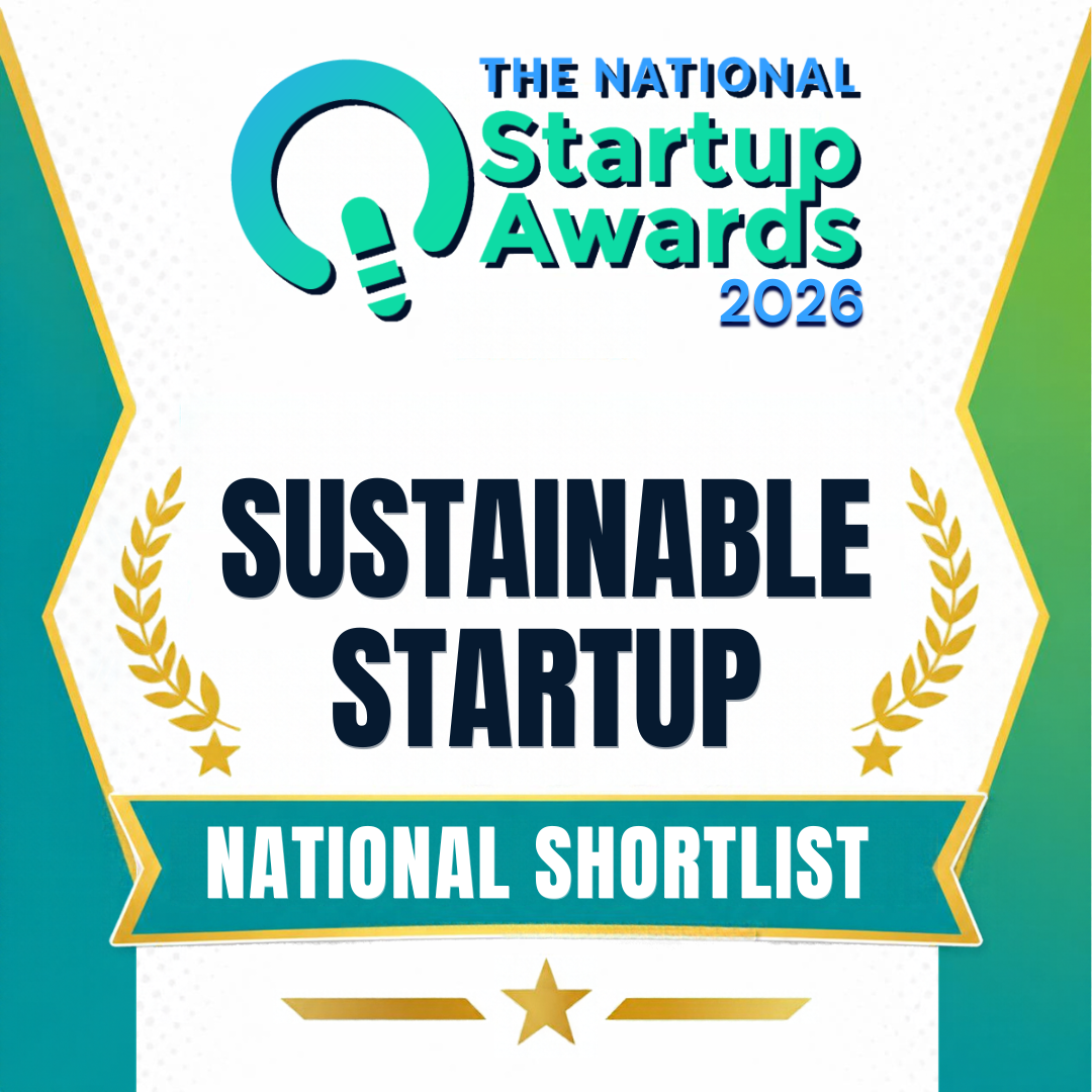 Sustainable Startup – national shortlist badge