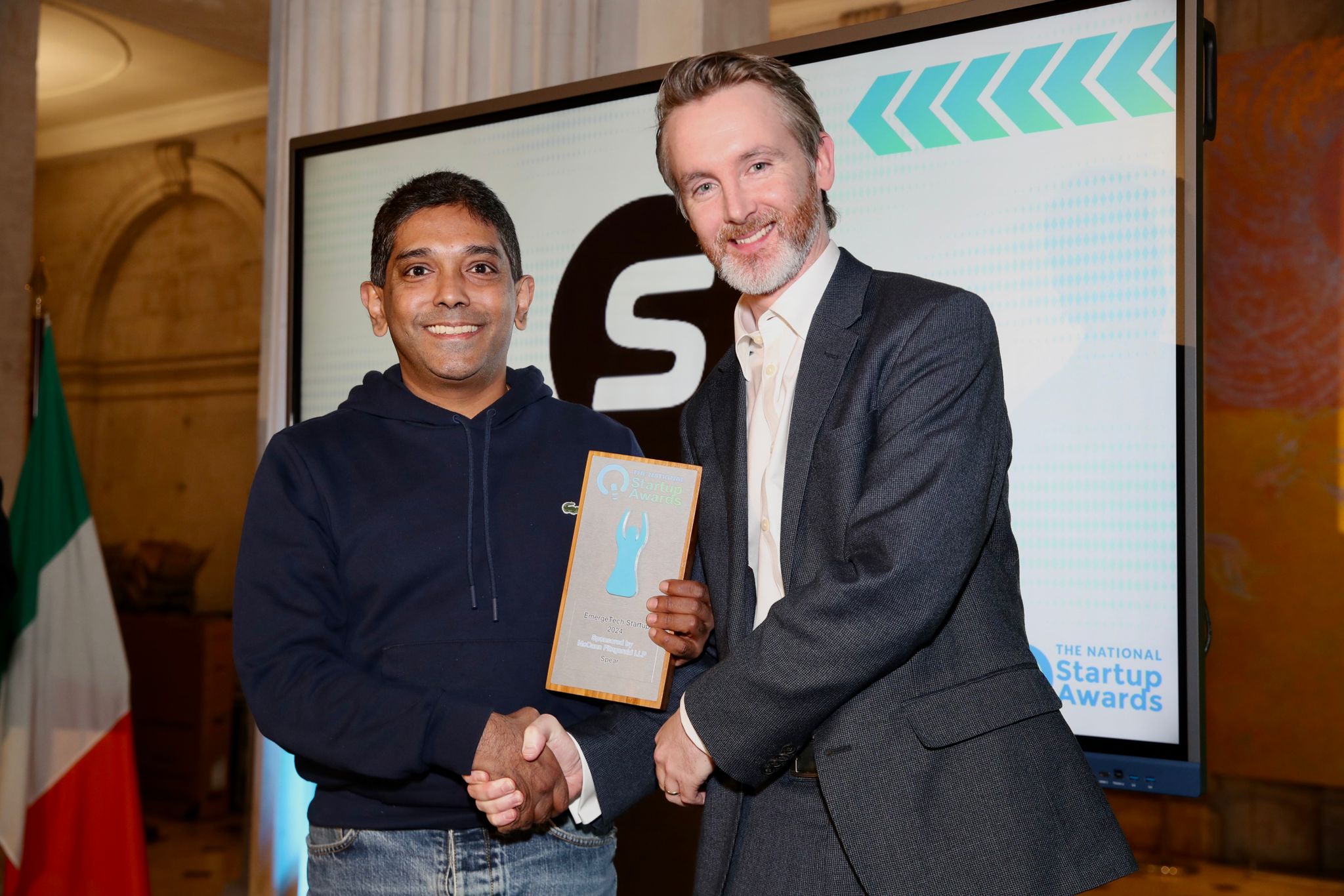 Spear — Gold, Emerge Tech Startup 2024